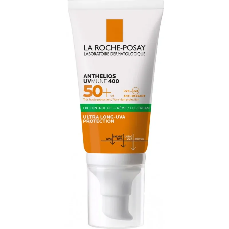 LA ROCHE POSAY ANTHELIOS UVMUNE 400 GEL CREME OIL CONTROL INVISIVLE 50 ML