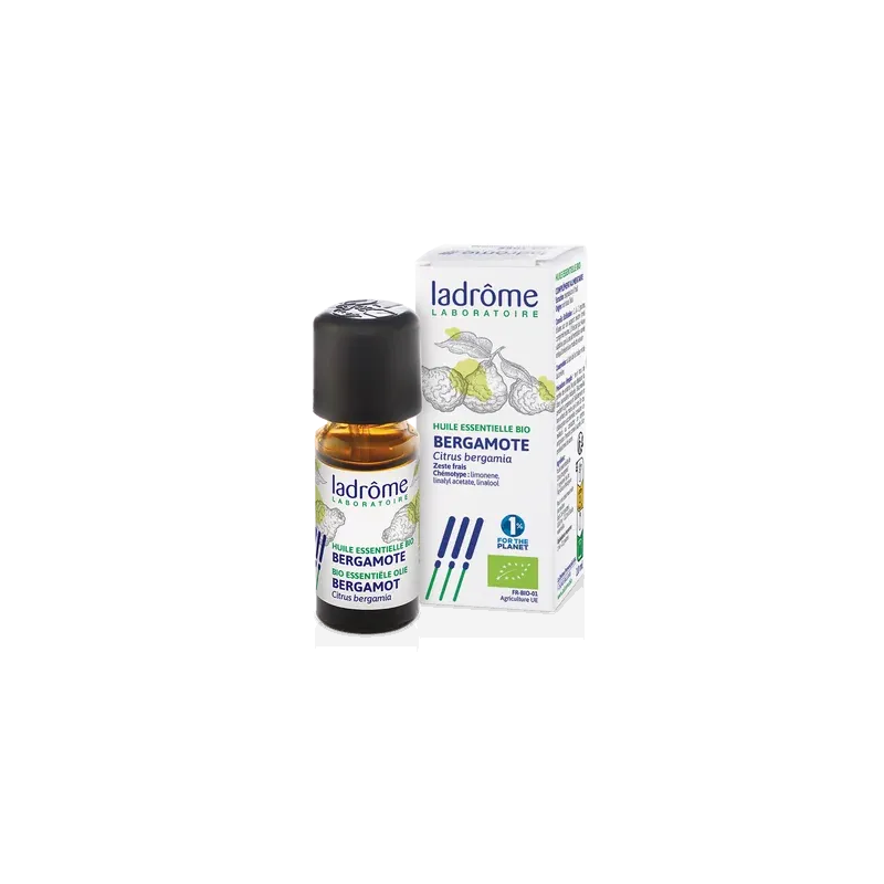 LADROME HUILE ESSENTIELLE DE BERGAMOTE 10ML