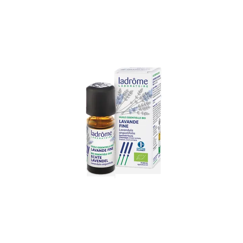 LADROME HUILE ESSENTIELLE DE LAVANDE VRAIE 10ML