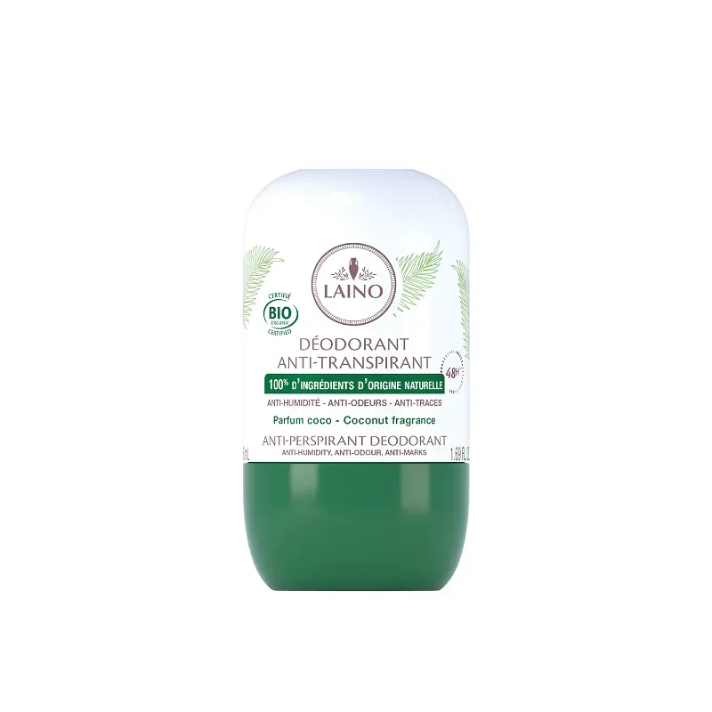 Laino Déodorant anti- transpirant parfum Coco Bio 50ml