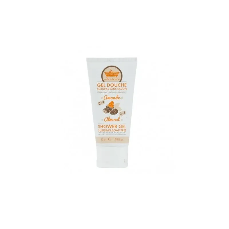 LES PETITS BAINS DE PROVENCE GEL DOUCHE SURGRAS AMANDE 50 ML