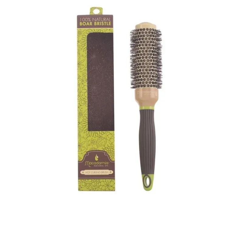 MACADAMIA 100% BOAR HOT CURLING BRUSH 33MM