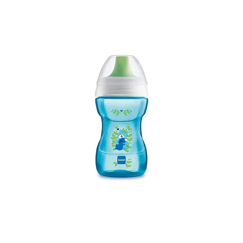 MAM FUN TO DRINK TASSE 8MOIS+ 270ML BLEU