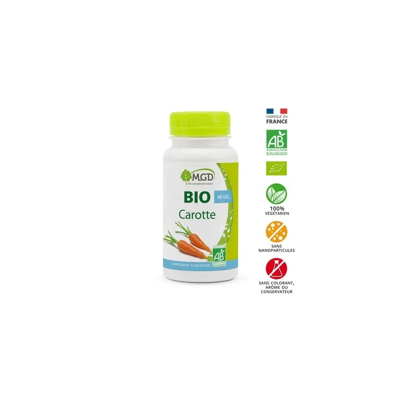 MGD CAROTTE BIO PILLULIER 90 GÉLULES