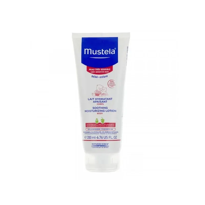 MUSTELA LAIT HYDRATANT APAISANT CORPS 200 ML