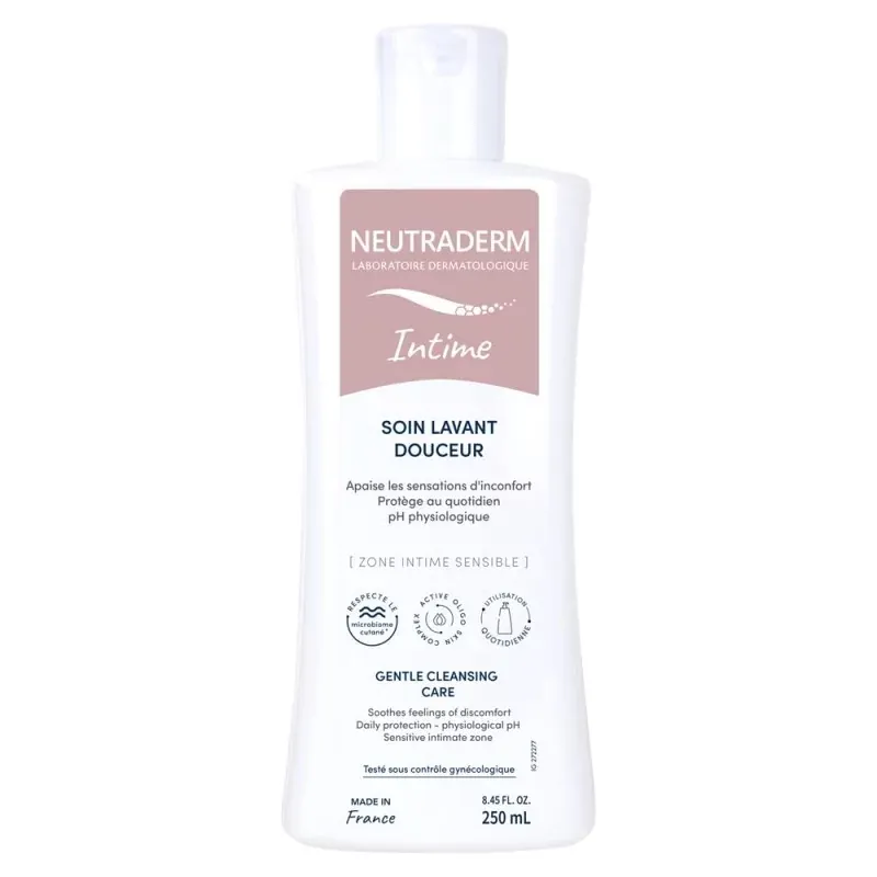 Neutraderm soin lavant douceur zone intime sensible 250ml