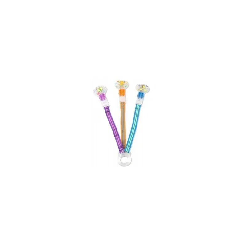 Nûby Attache sucette avec anneau en silicone pour sucettes à bouton Réf : ID5999