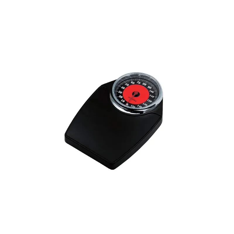 Pèse personne au sol noir L7003