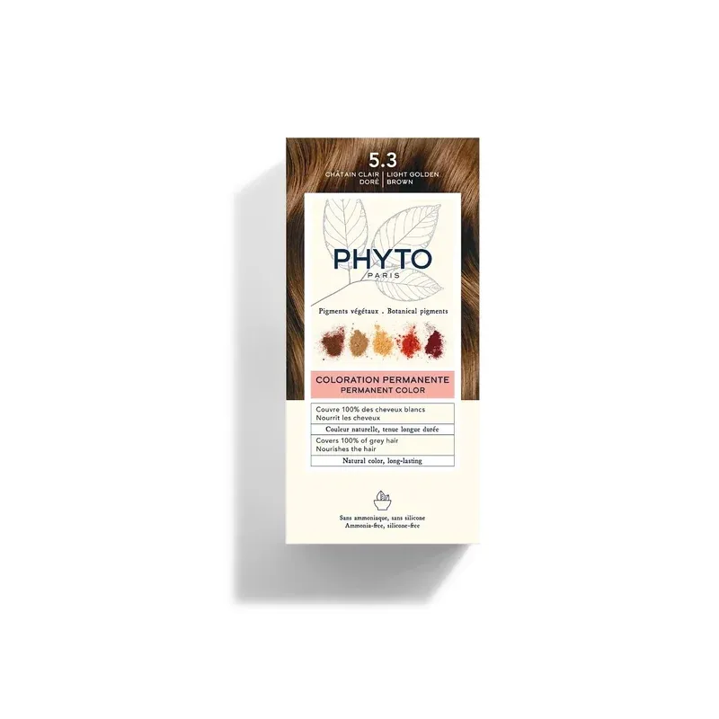 PHYTO COLORATION 5.3 CHÂTAIN CLAIR DORÉ