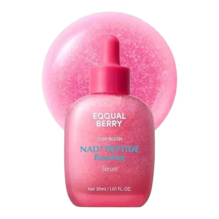 EQQUAL BERRY LUSH BLUSH NAD+PEPTIDE BOOSTING SERUM 30 ML