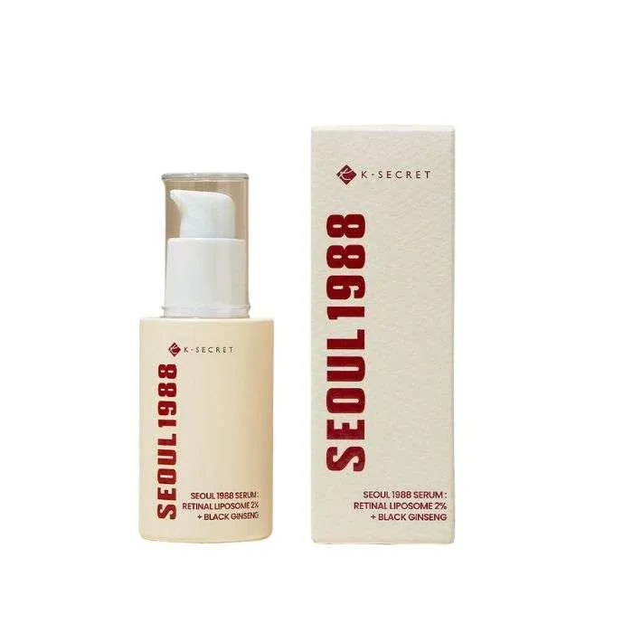 K SECRET SEOUL 1988 SERUM RETINAL LIPOSOME + BLACK GINSENG 30ML