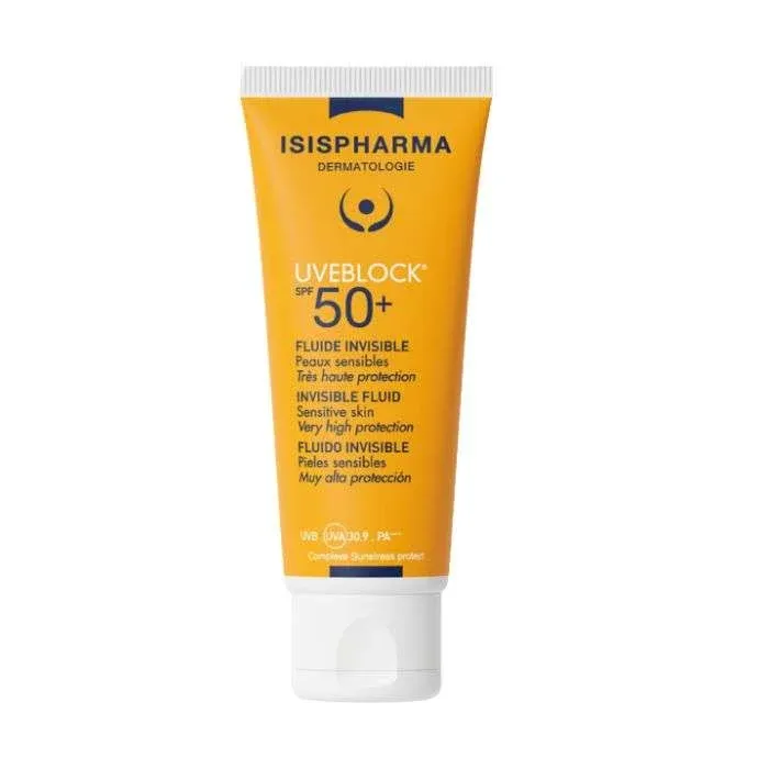 ISISPHARMA UVEBLOCK SPF50+ FLUIDE TEINTE MEDIUM 40ML