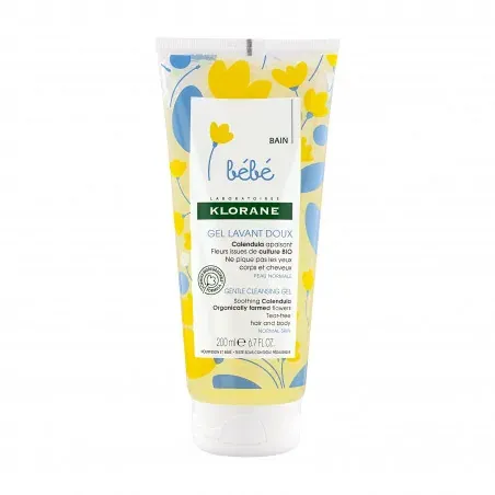 KLORANE BEBE GEL LAVANT DOUX AU CALENDULA 200ML