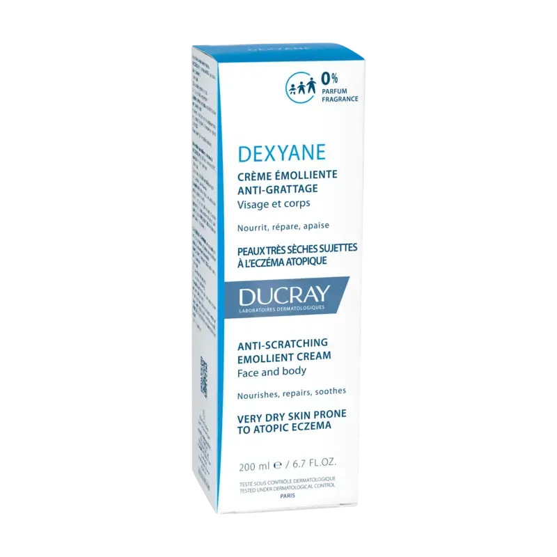 Ducray – Dexyane Crème émolliente anti-grattage – 200 ml