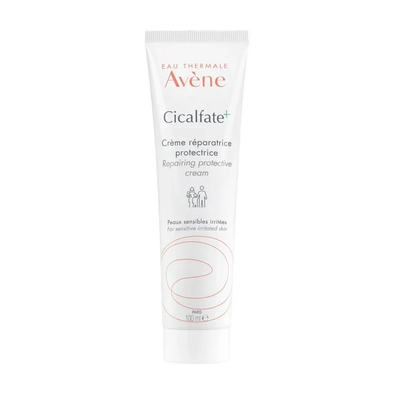 AVENE CICALFATE+ Crème Réparatrice Protectrice 100ml Visage, Corps - Peaux Sensibles Irritées