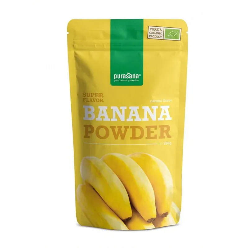 Purasana POUDRE DE BANANES 250G