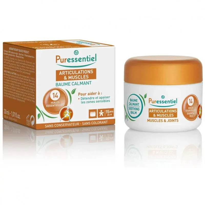 Puressentiel Baume calmant articulations & muscles 14 HE - 30 ml