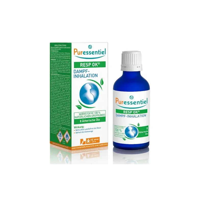 PURESSENTIEL RESPIRATOIRE INHALATION HUMIDE 8 HE FL 50ML