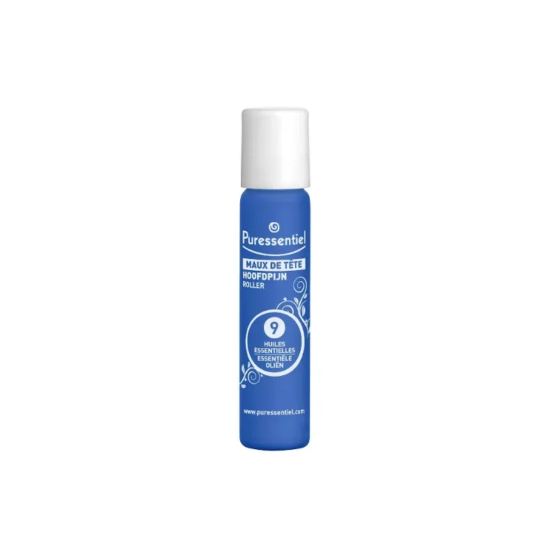 PURESSENTIEL ROLLER MAUX DE TÊTE 9 HE 10ML