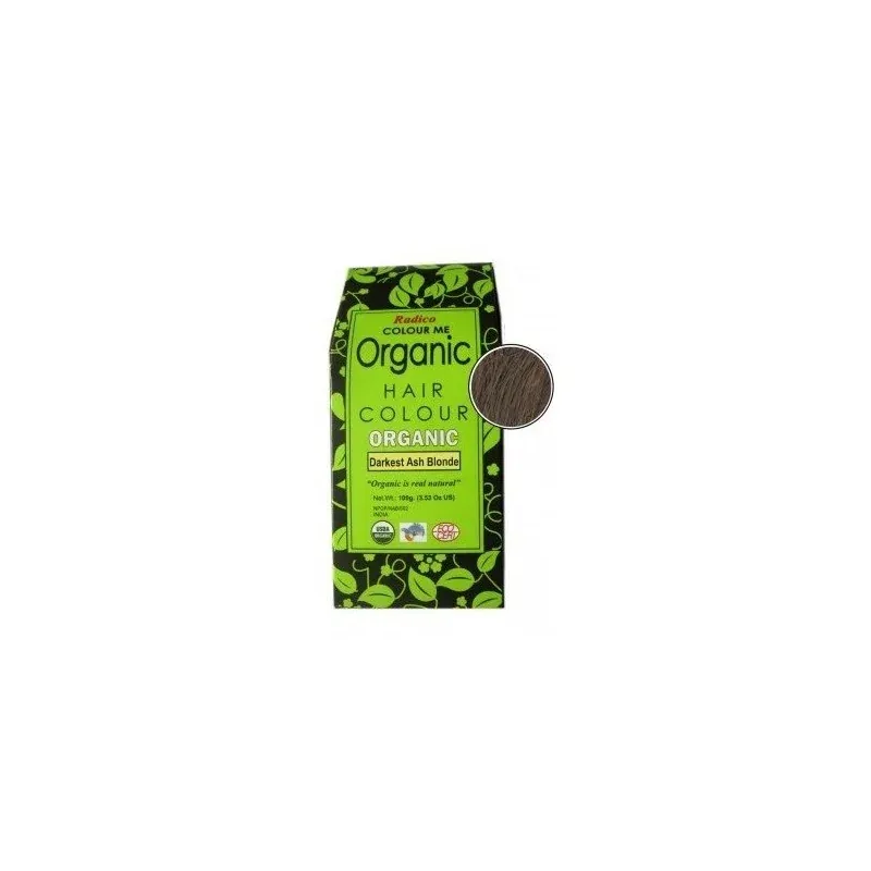 RADICO ORGANIC HAIR COLOUR DARKEST ASH BLONDE