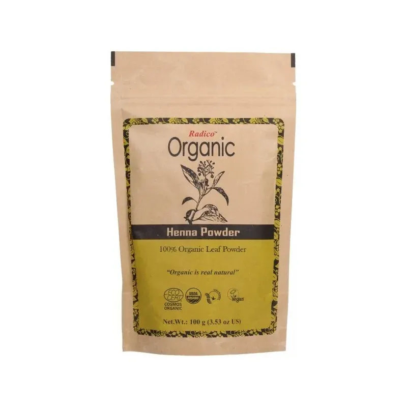 RADICO ORGANIC HAIR COLOUR HENNA POWDER