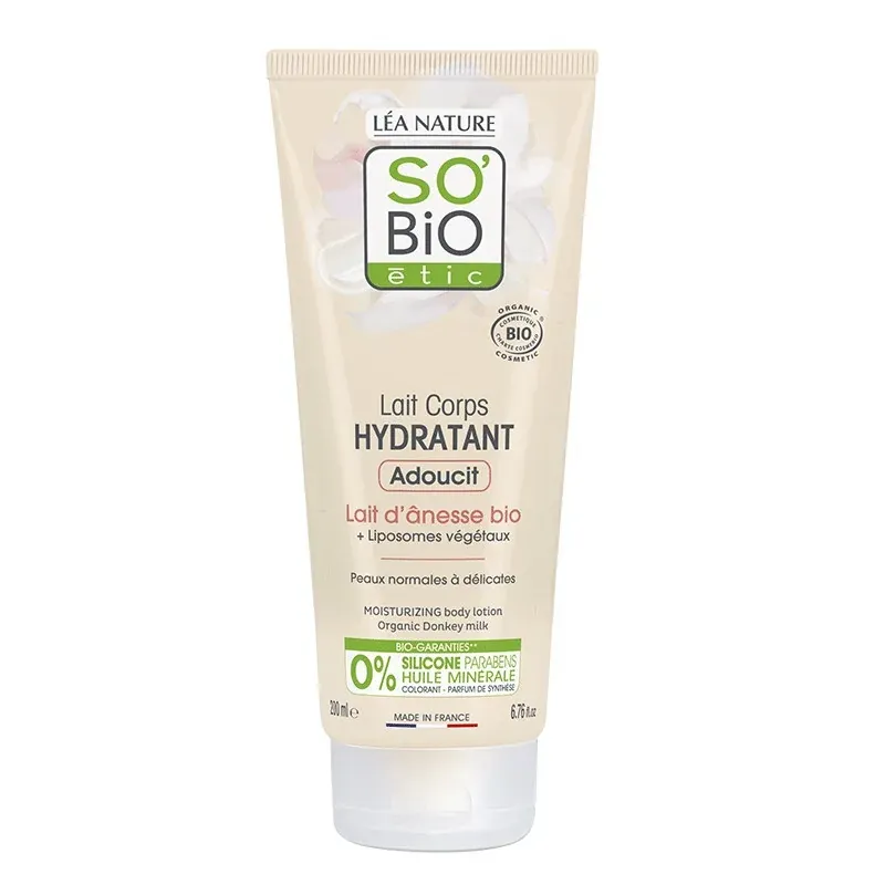 So Bio Lait Corps Hydratant Lait d’Ânesse 200Ml