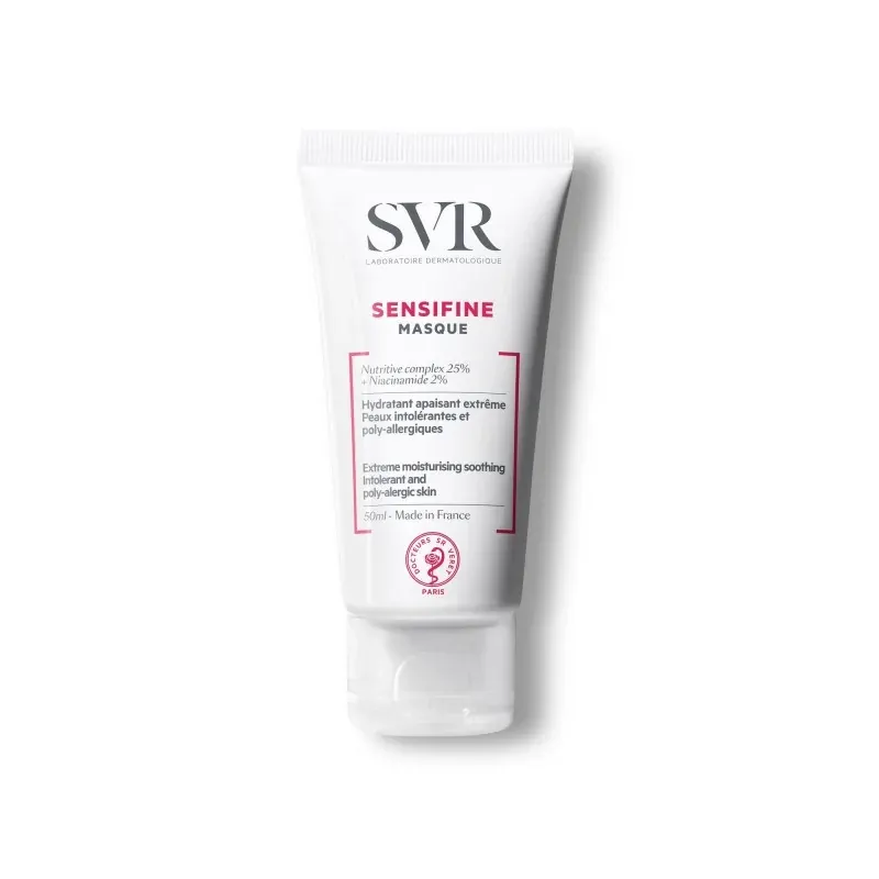 SVR SENSIFINE MASQUE 50 ML PEAUX INTOLÉRANTE ET POLY-ALLERGIQUES