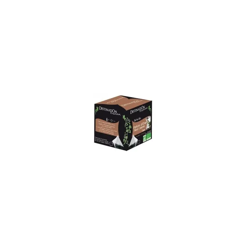 THE VERT DE CHINE FLEURI JASMIN - PARFUM D'ORIENT BIO (15 x 2g)