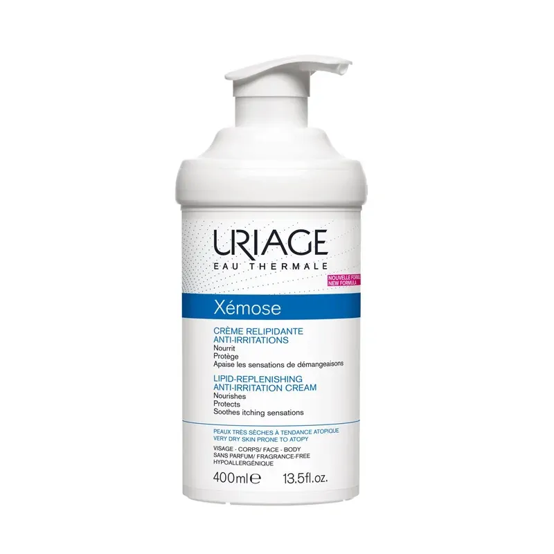 URIAGE XÉMOSE CRÈME APAISANTE RELIPIDANTE ANTI-IRRITATIONS 400 ML