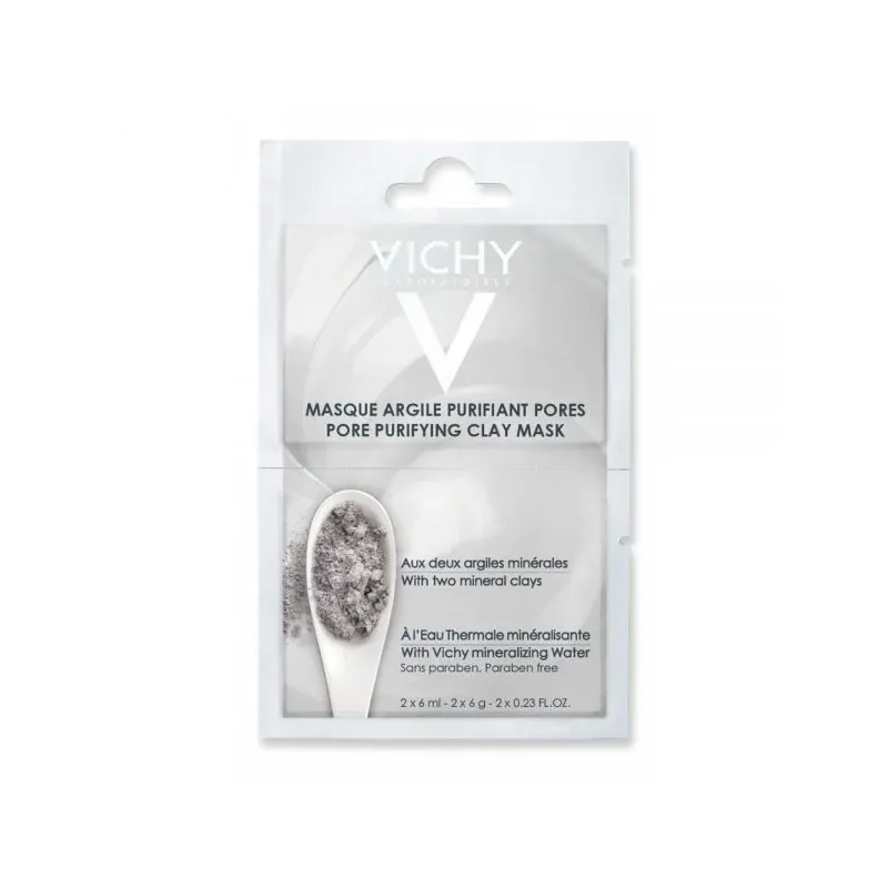 Vichy Masque Argile Purifiant Pores 2 x 6ml