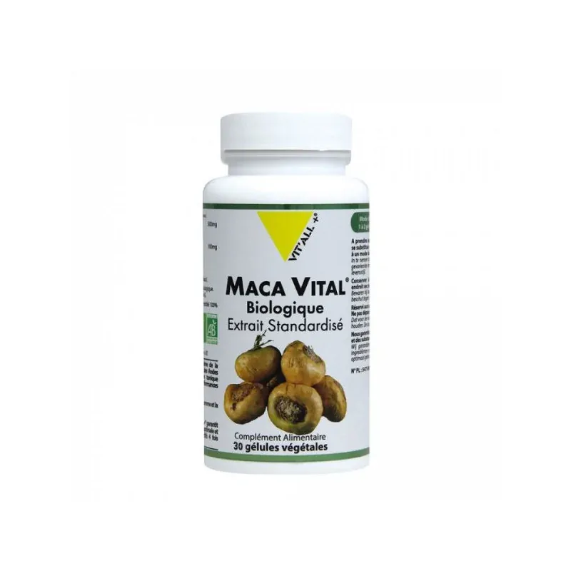 VITALL+ Maca Vital 500Mg 30 Gélules