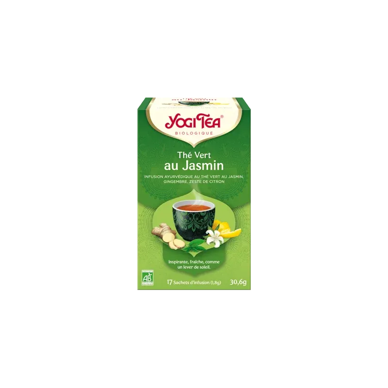 Yogi Tea THE VERT AU JASMIN 17X2G